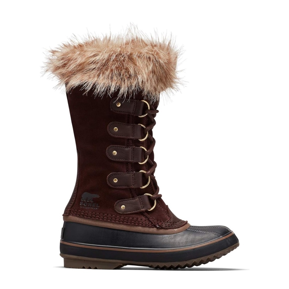 Sorel
Joan Of Arctic Faux Fur-Lined Suede Boots- NO BOX
